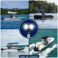 10-1/2" LED Masthead/Anchor Navigation Light, Fold-Down, 12V DC - 2NM - FO4595 - Five Oceans