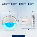 1-5/16" LED Thru-Hull Livewell / Courtesy Light, Blue, 12V - FO4597 - Five Oceans