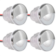 1-5/16" LED Thru-Hull Livewell / Courtesy Light, Cool White, 12V, 4-Pack - FO4598-M4