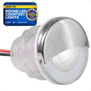 1-5/16" Livewell Courtesy Light, Round Accent, Cool White LED - FO4598 - Five Oceans