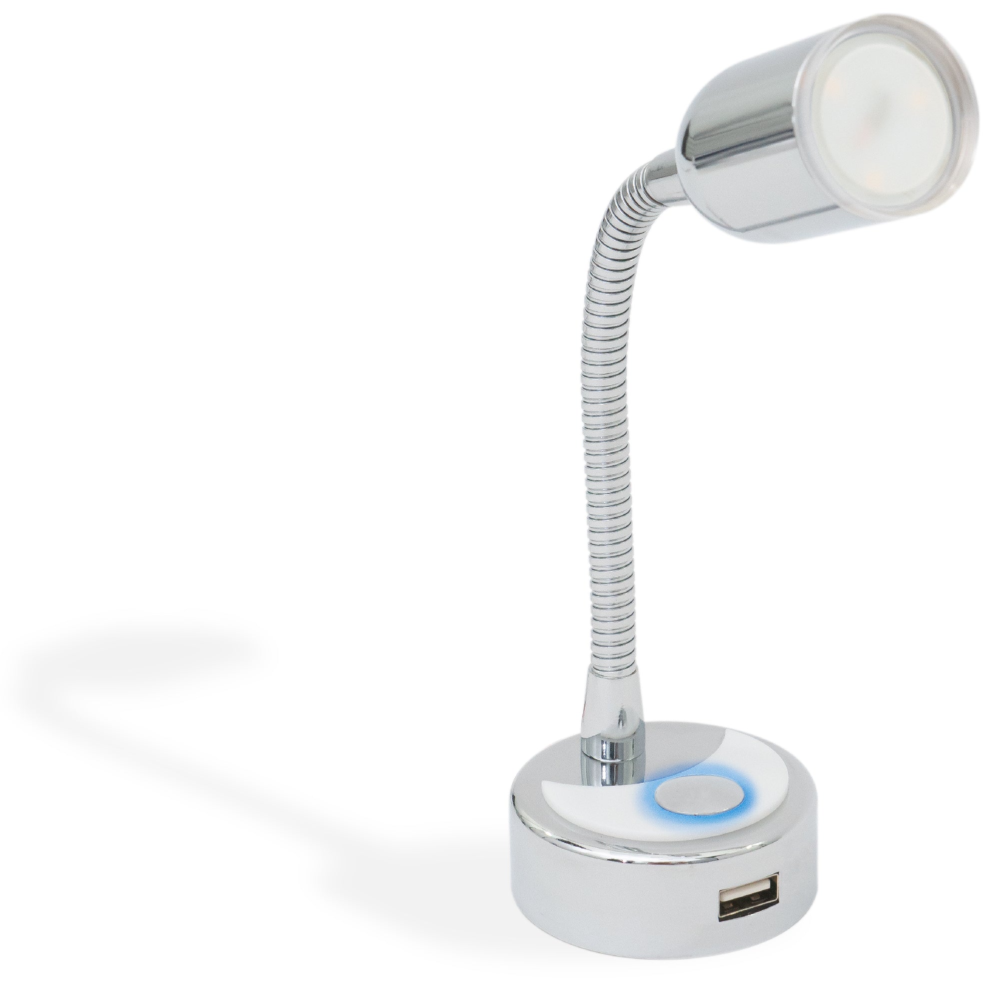 RV LED Reading Light with Charging USB Port - FO4599 - Five Oceans