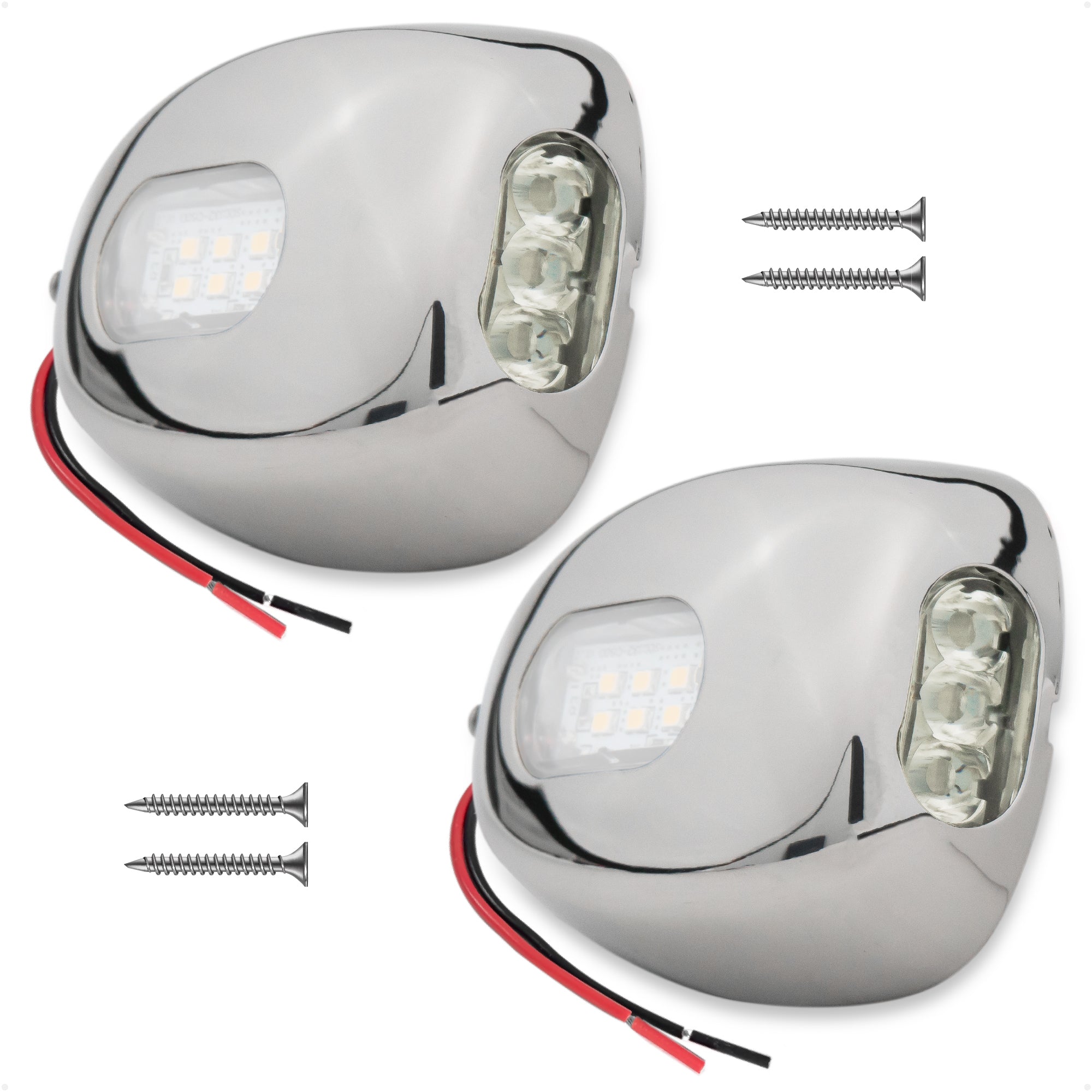 LED Docking Lights, 12V, 2-Pack - FO4600-M2 - Five Oceans