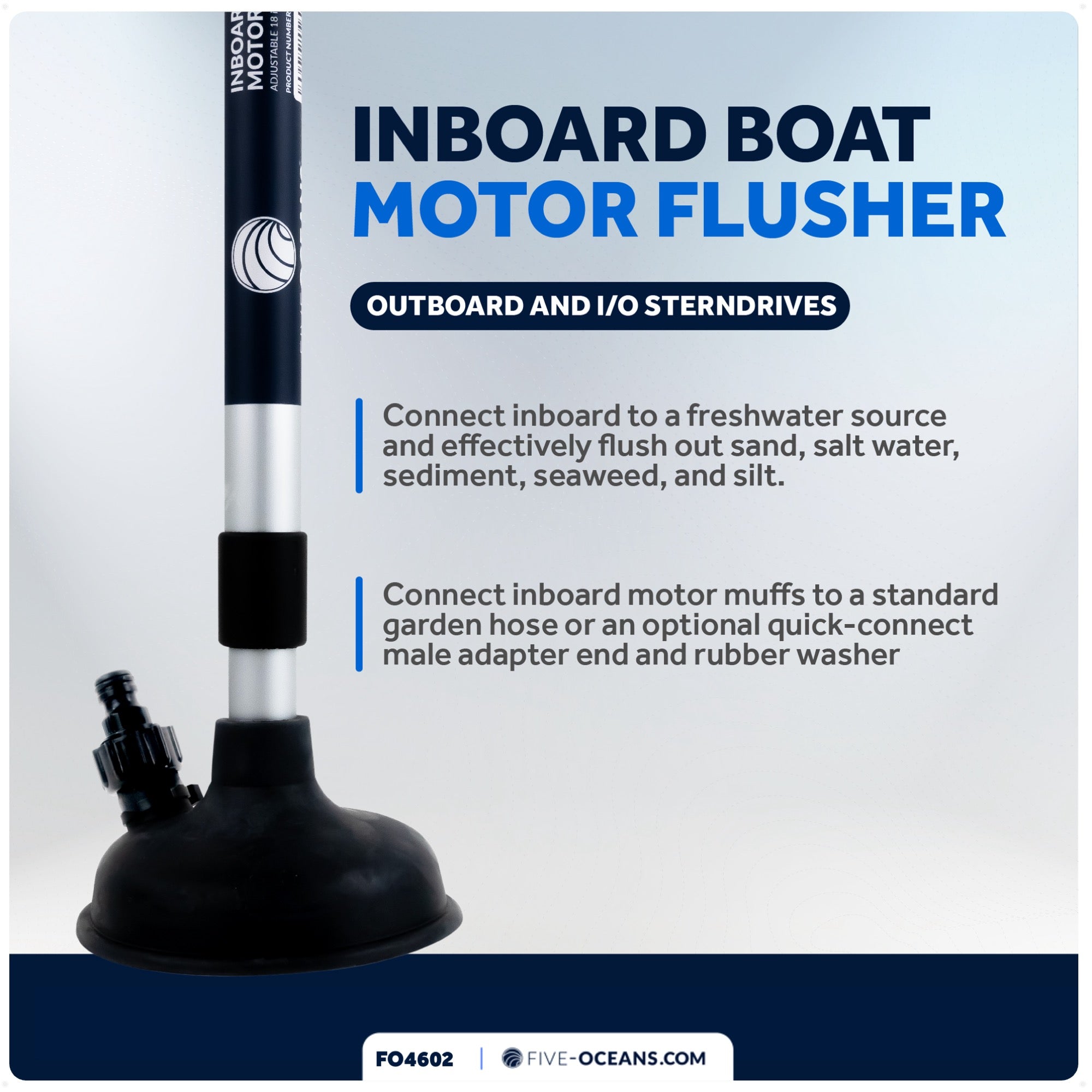 Inboard Boat Motor Flusher - FO4602 - Five Oceans