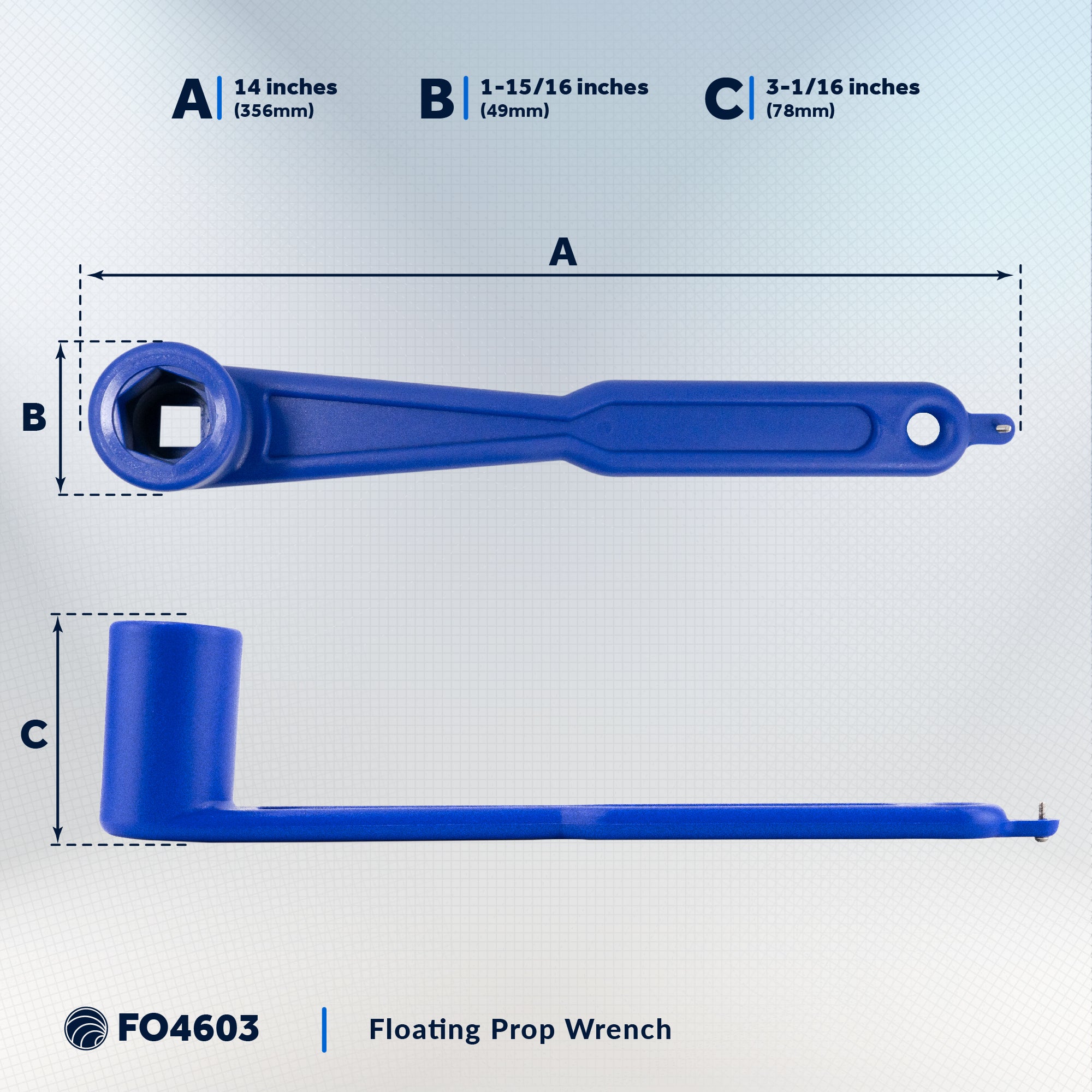 Floating Prop Wrench - FO4603 - Five Oceans