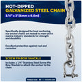 6 lb Slip-Ring Fluke Anchor Kit - Hand-Spliced Rope to Chain