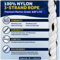 8 lb Slip-Ring Fluke Anchor Kit - Hand-Spliced Rope to Chain