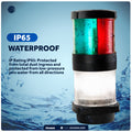 Masthead LED Tri-Color / Anchor Navigation Light, 12V DC - 2NM - FO4625 - Five Oceans