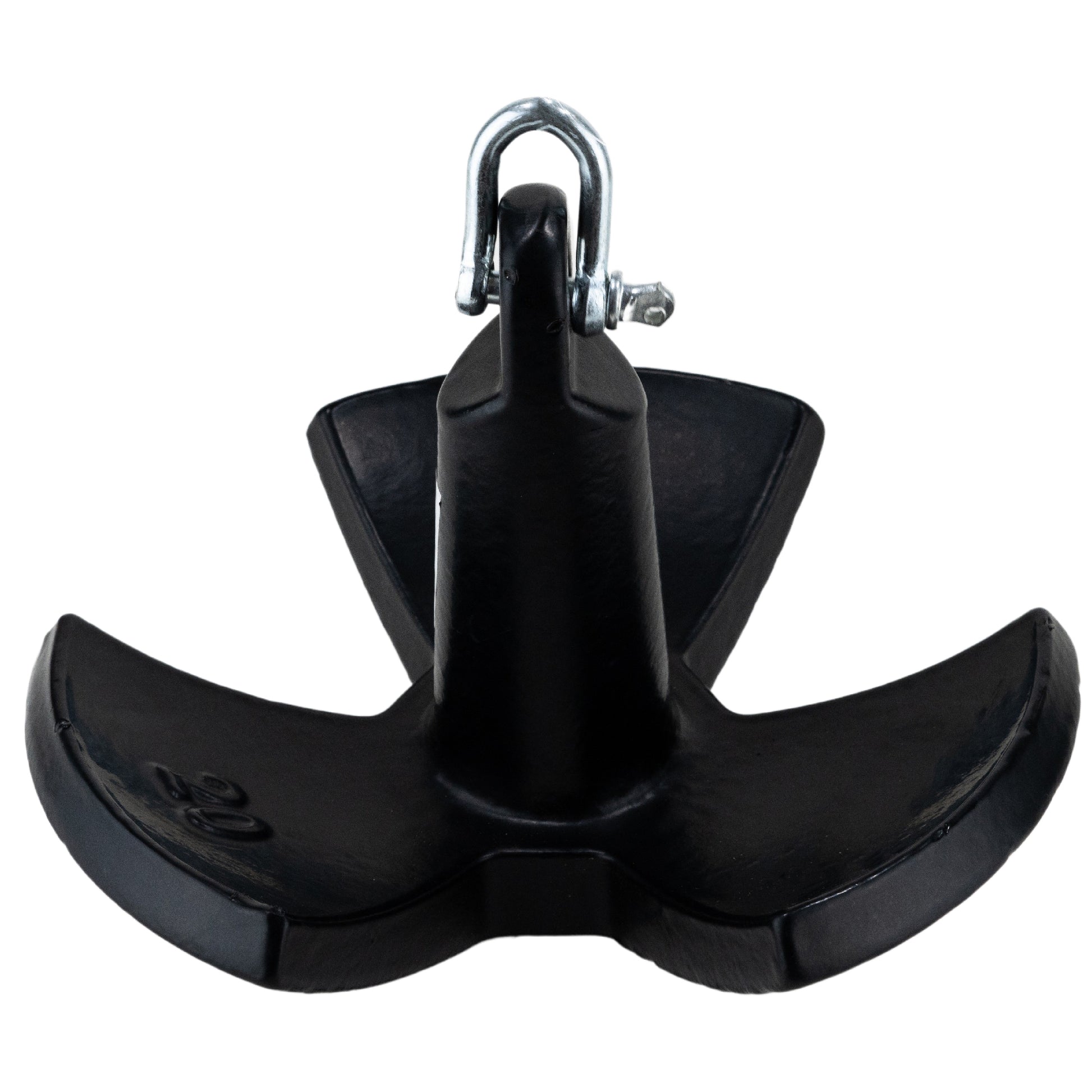 20 Lb. River Anchor, Black, Vinyl Coated – FO4633 - Five Oceans