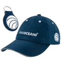 Blue Dry Crew Cap & Neoprene Floating Keychain - FO4678 - Five Oceans