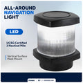 Masthead LED Anchor Navigation Light,  12V DC - 2NM - FO4683 - Five Oceans