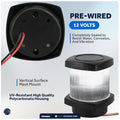 Masthead LED Anchor Navigation Light,  12V DC - 2NM - FO4683 - Five Oceans