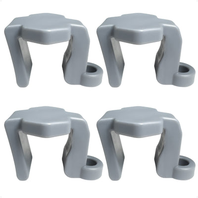 Pontoon Fender Clips for 1" - 1-1/4" Square Rails, 4-Pack - FO4685 - Five Oceans
