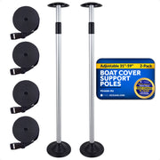 Boat Cover Support Poles, Adjustable 31"-59", 2-Pack - FO4688-M2 - Five Oceans