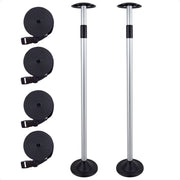 Boat Cover Support Poles, Adjustable 31"- 59", 2-Pack - FO4688-M2 - Five Oceans