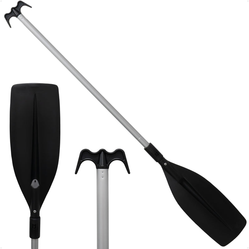 Built-In Bilge Pump Telescoping Paddle & Hook 51"- 66"