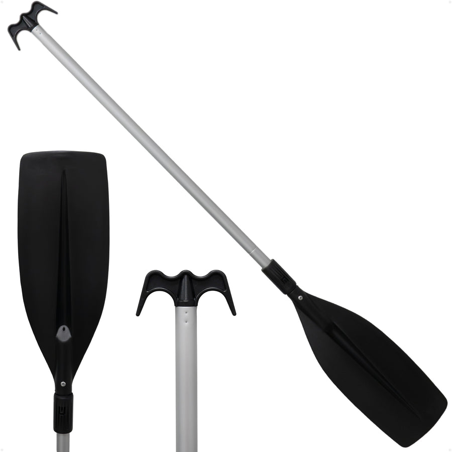 Built-In Bilge Pump Telescoping Paddle & Hook 51"- 66"