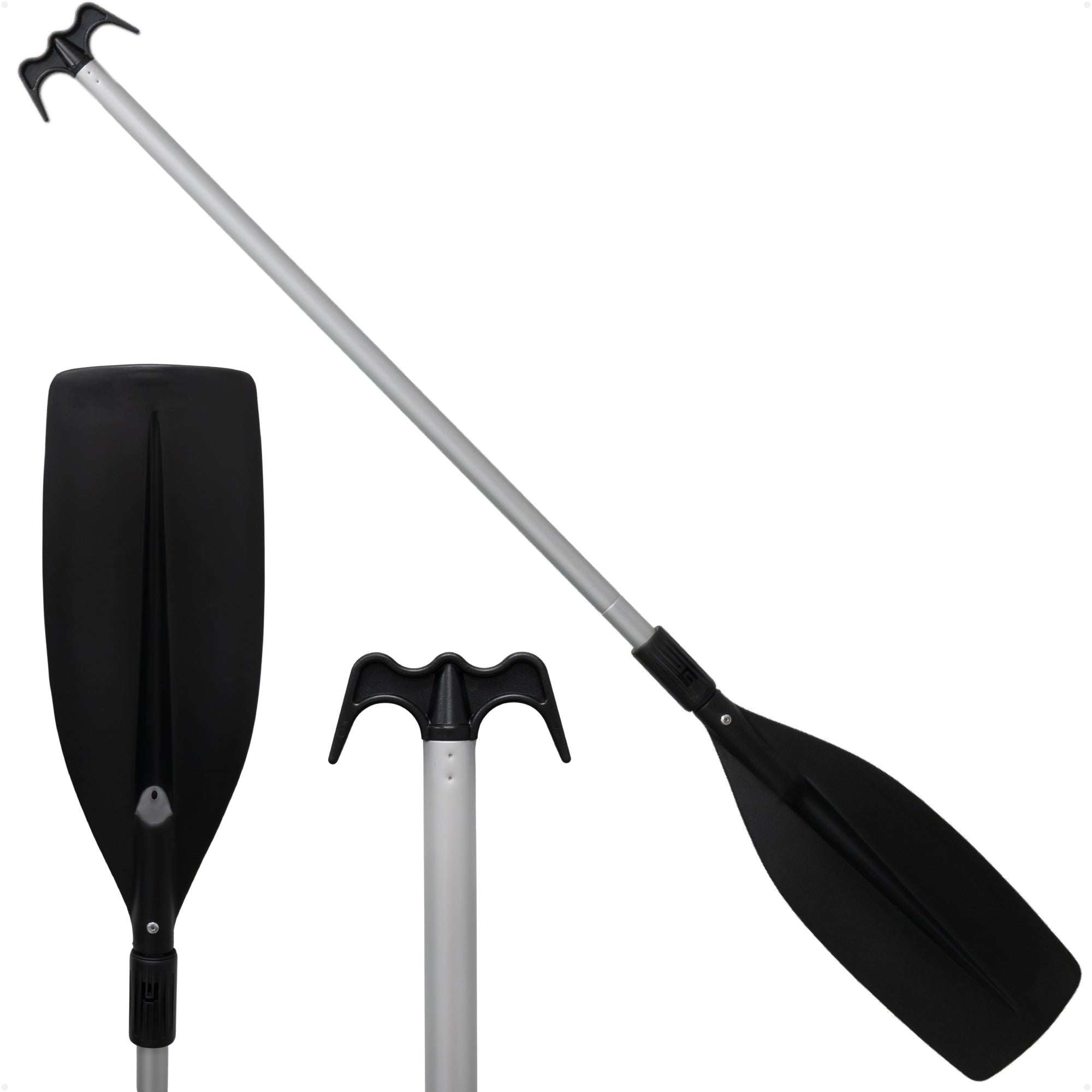 Telescoping Paddle & Hook 51"- 66" with Built-In Bilge Pump - FO4718 - Five Oceans