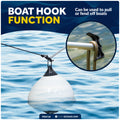 Telescoping Paddle & Hook 51"- 66" with Built-In Bilge Pump - FO4718 - Five Oceans