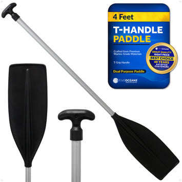 Canoe Paddle, 4Ft - T-Handle - FO4722 - Five Oceans