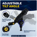Kayak Rod Holder Kit - Rail & Deck Mounts, X-Large, Black, 2-Pack - FO4734-4742-M2 - Five Oceans