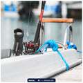 Kayak Rod Holder Deck Mount Base with Cap, Black - FO4736 - Five Oceans