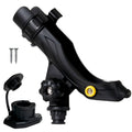 Kayak Rod Holder with Deck Mount Base with Cap, Black, Large - FO4738 - Five Oceans