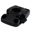Kayak Rod Holder Deck Mount Base, Black - FO4742 - Five Oceans