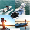 Kayak Rod Holder Deck Mount Base, Black - FO4742 - Five Oceans