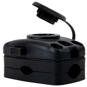 Kayak Rod Holder Rail Mount Base, Black - FO4746 - Five Oceans