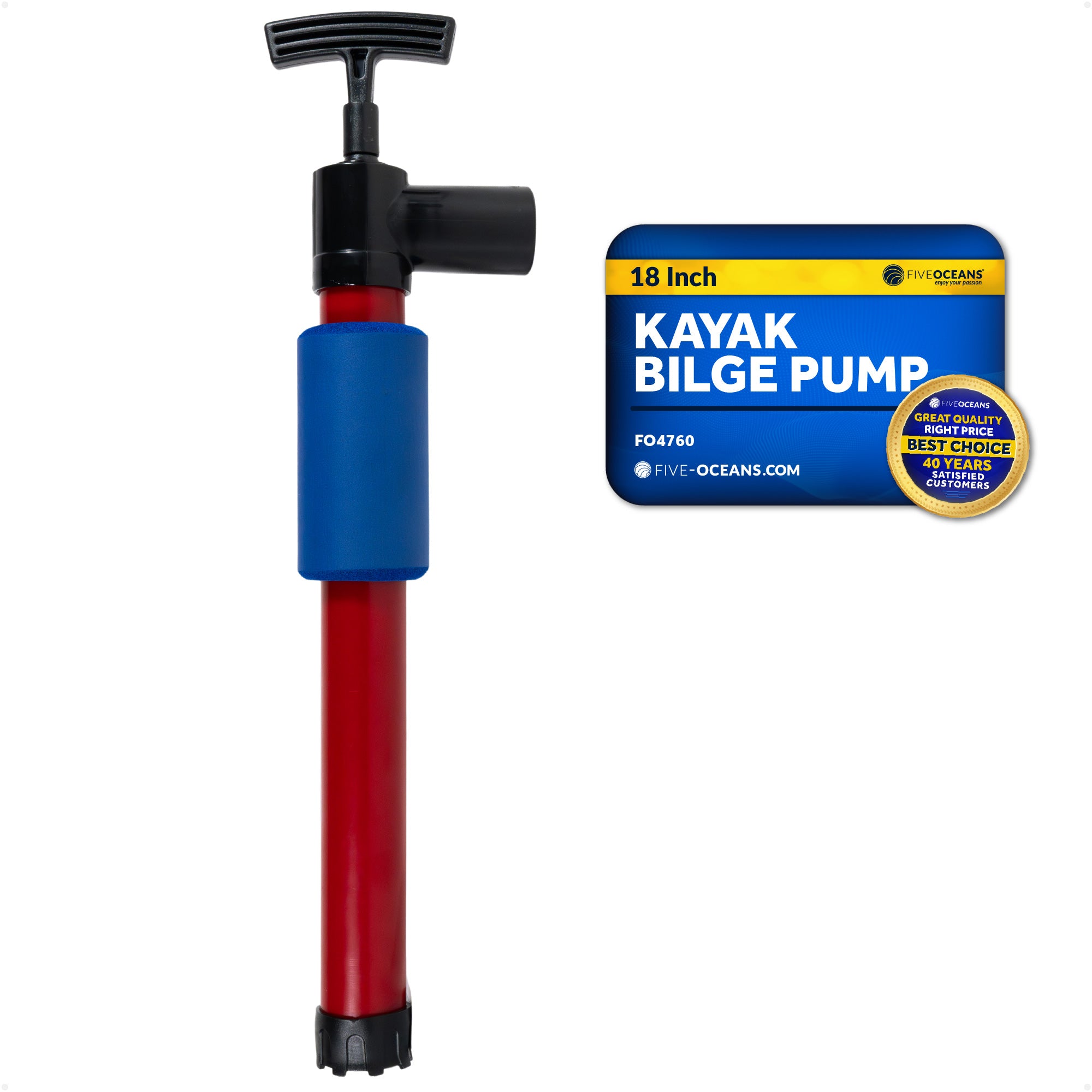 18" Kayak Manual Bilge Pump - FO4760