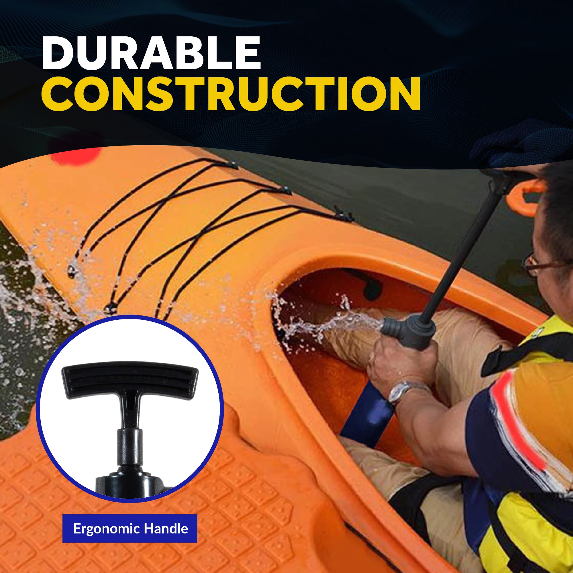 18" Kayak Manual Bilge Pump - FO4760 - Five Oceans