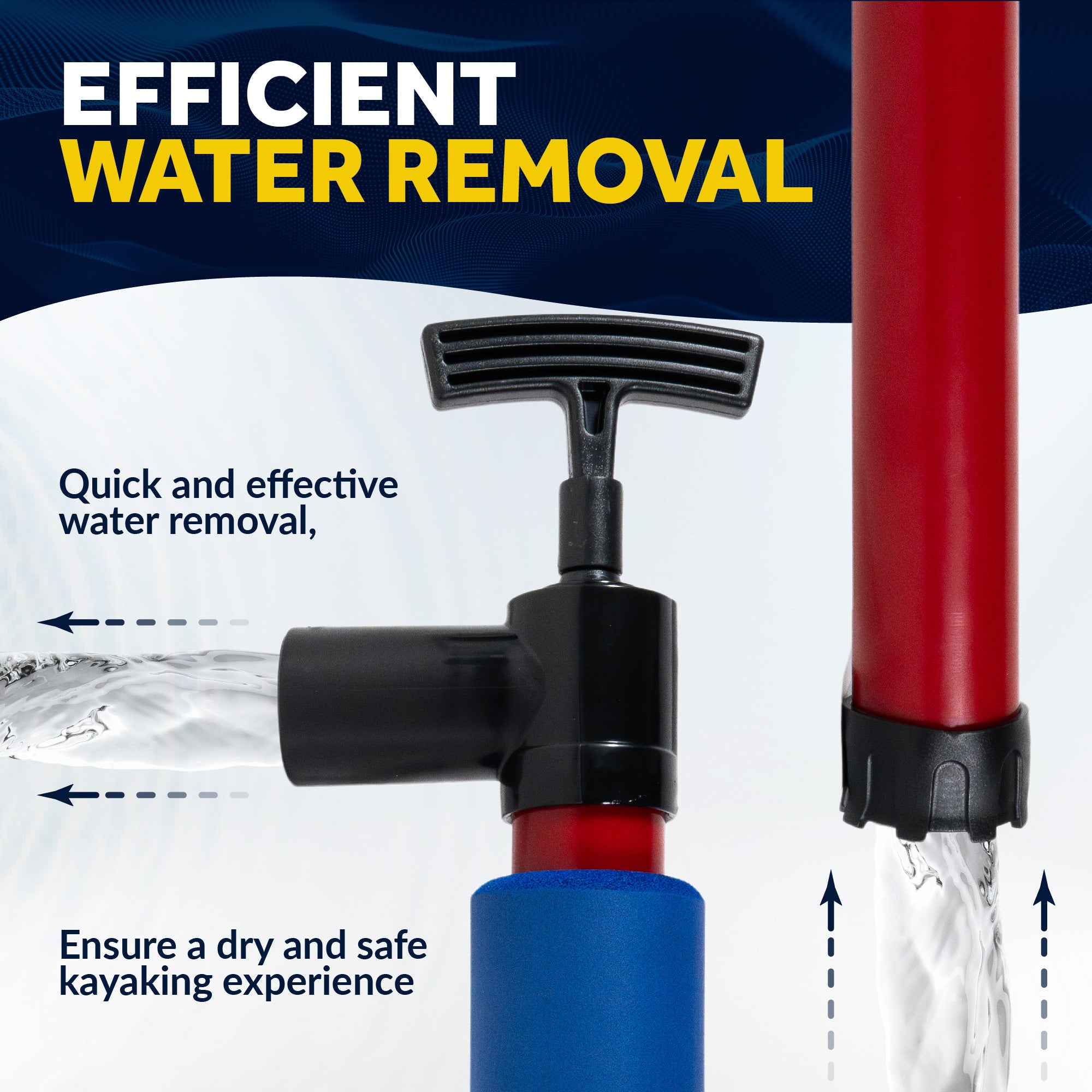 18" Kayak Manual Bilge Pump - FO4760 - Five Oceans