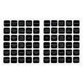 Square Switch Panel Labels, 30 Pieces Per Sheet, 2-Pack - FO4764-M2 - Five Oceans