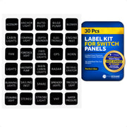 Label Kit for Switch Panels - 30 Pcs - FO4764 - Five Oceans