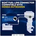 3/8" Fuel Connector for Honda Outboard Motors - FO4768 - Five Oceans
