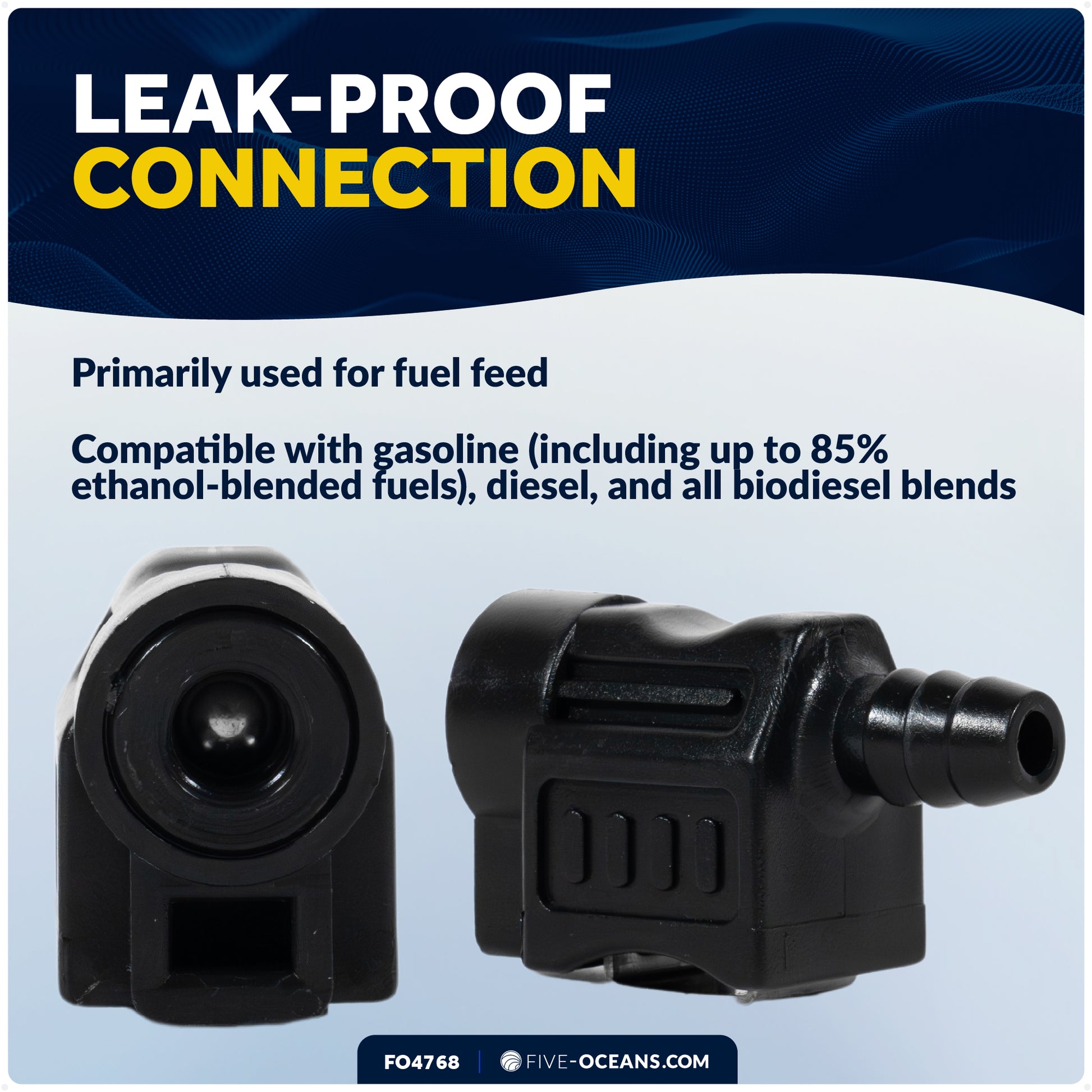 3/8" Quick Connect Hose Fitting for Honda - FO4768 - Five Oceans