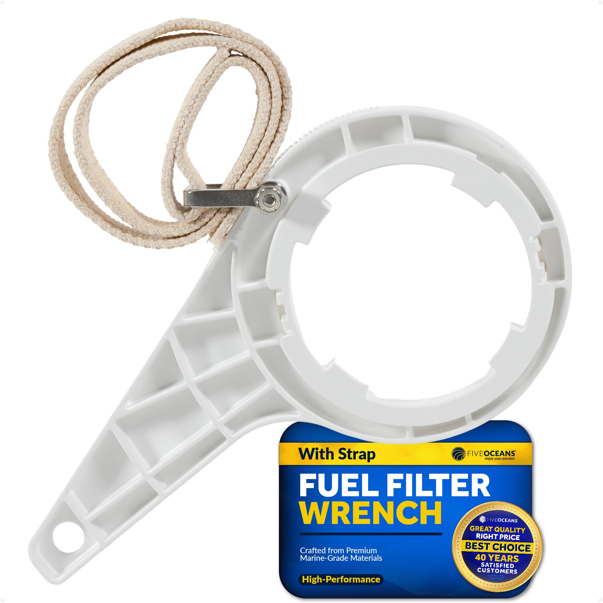 Fuel Filter Wrench with Strap - FO4772 - Five Oceans