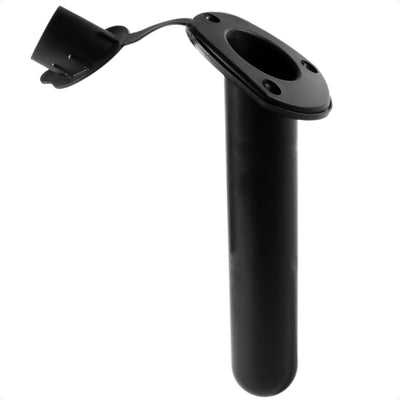 60-Degree Rod Holder, Flush Mount, Black Nylon - FO4782 - Five Oceans