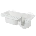 Storage Caddy Organizer with Cup Holder - 16 Lure Slots, White - FO4784 - Five Oceans