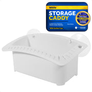 Boat Caddy Organizer with Drainage, Knife, Plier & 26 Lure Holders, White - FO4786 - Five Oceans