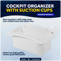Storage Caddy Organizer - 26 Lure Slots, White - FO4786 - Five Oceans