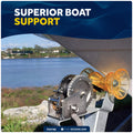4" Trailer Bow Roller, Clear Yellow - FO4788 - Five Oceans