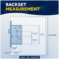 Magnetic Sliding Door Latch Lock Set, Stainless Steel - FO4796 - Five Oceans