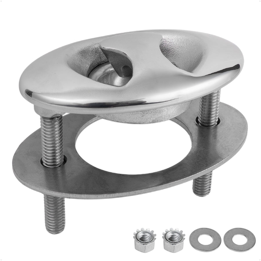 Transom Ski Tow Hook, AISI316 Stainless Steel - FO4799 - Five Oceans