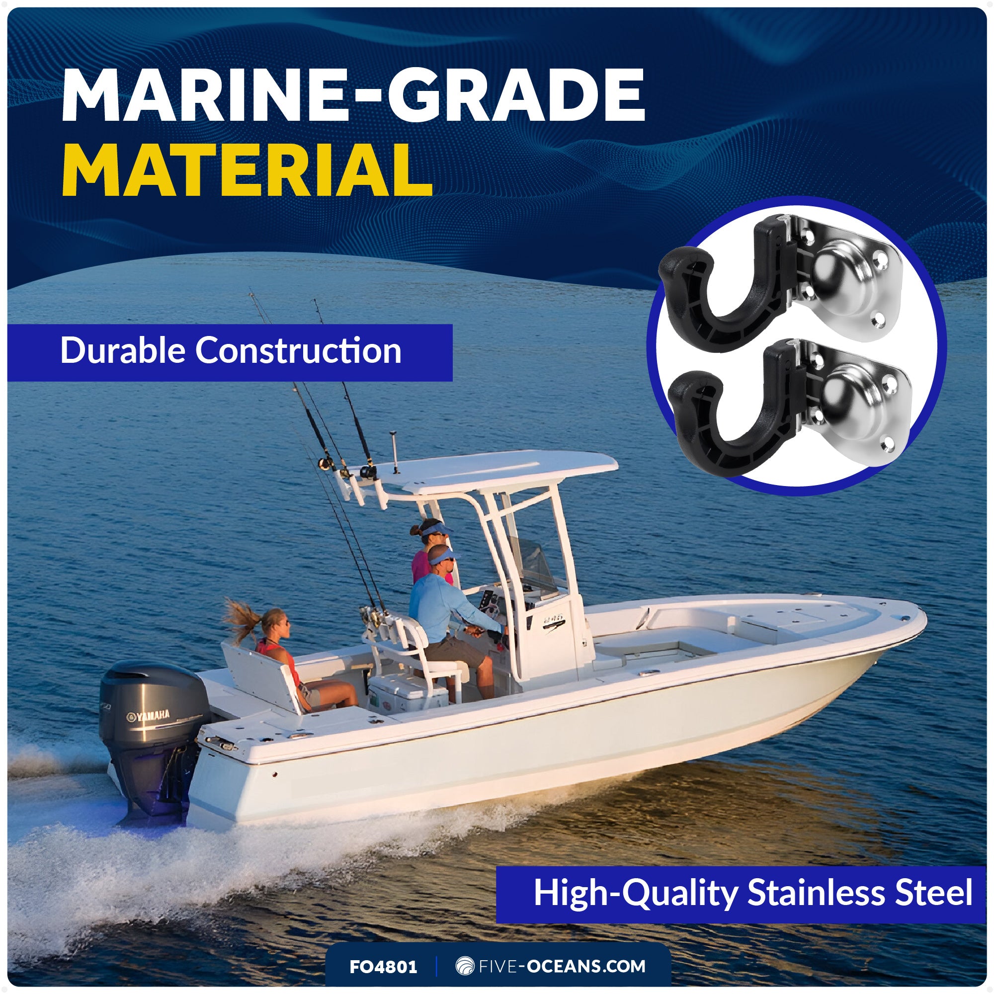 Folding Push Pole Holder - 2-Pack - FO4801