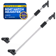 Stainless Steel Boat Hatch Lid Support, 10-1/4" to 16-15/16" (260mm-430mm), 1/2" (13mm) Tube Diameter, 2-Pack - FO4802-M2 - Five Oceans