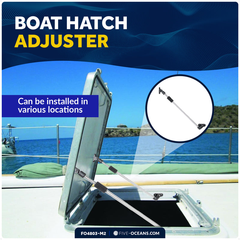 Hatch Lid Support, Extends 13-3/8" to 23-1/4", 2-Pack - FO4803-M2 - Five Oceans