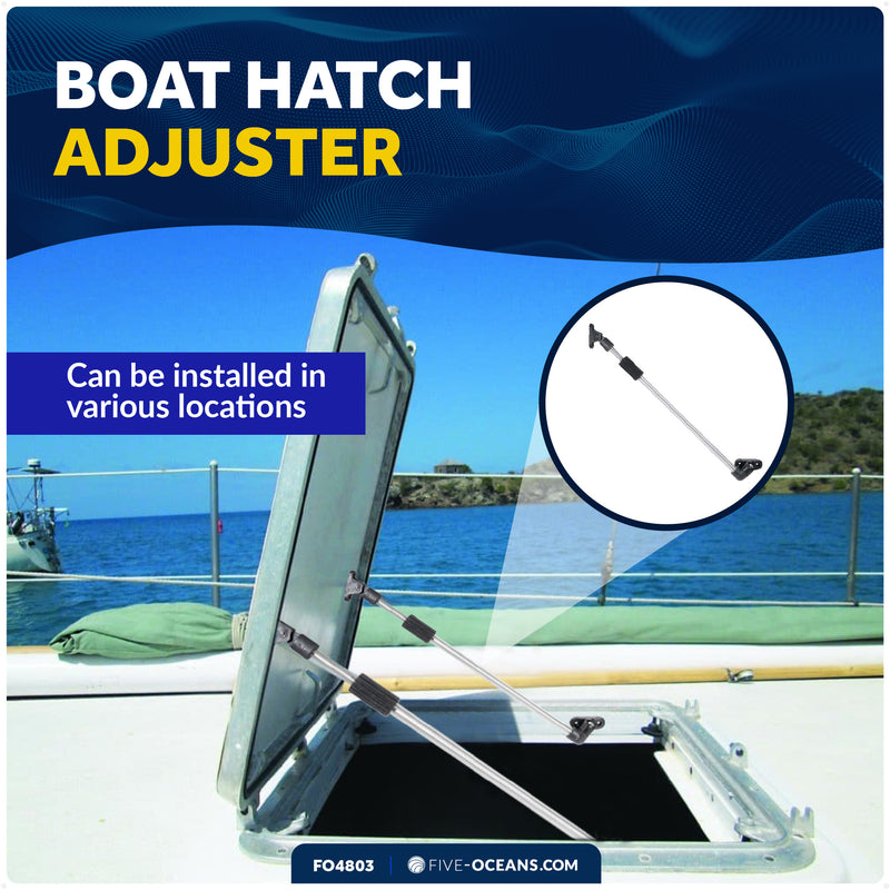 Hatch Lid Support, Extends 13-3/8" to 23-1/4" - FO4803 - Five Oceans
