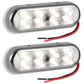 LED Bimini Top Light, Warm White, Surface-Mount Push On/Off Switch, 12V, 2-Pack