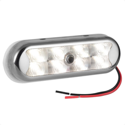 LED Bimini Top Light, Warm White, Surface-Mount, Push On/Off Switch, 12V